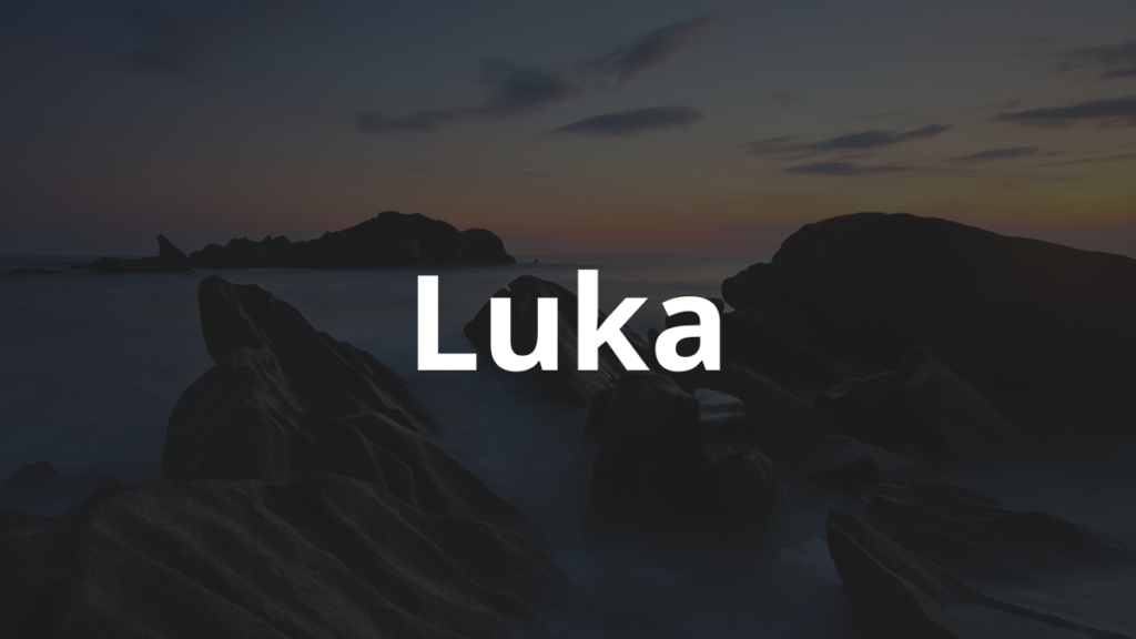 Significado do nome Luka