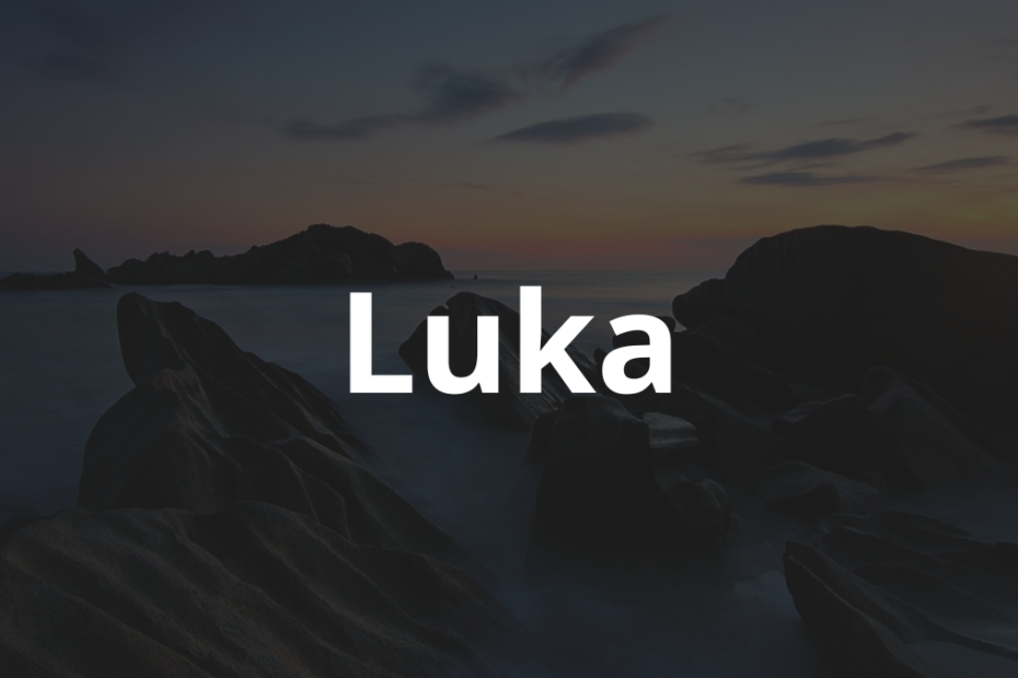 Significado do nome Luka