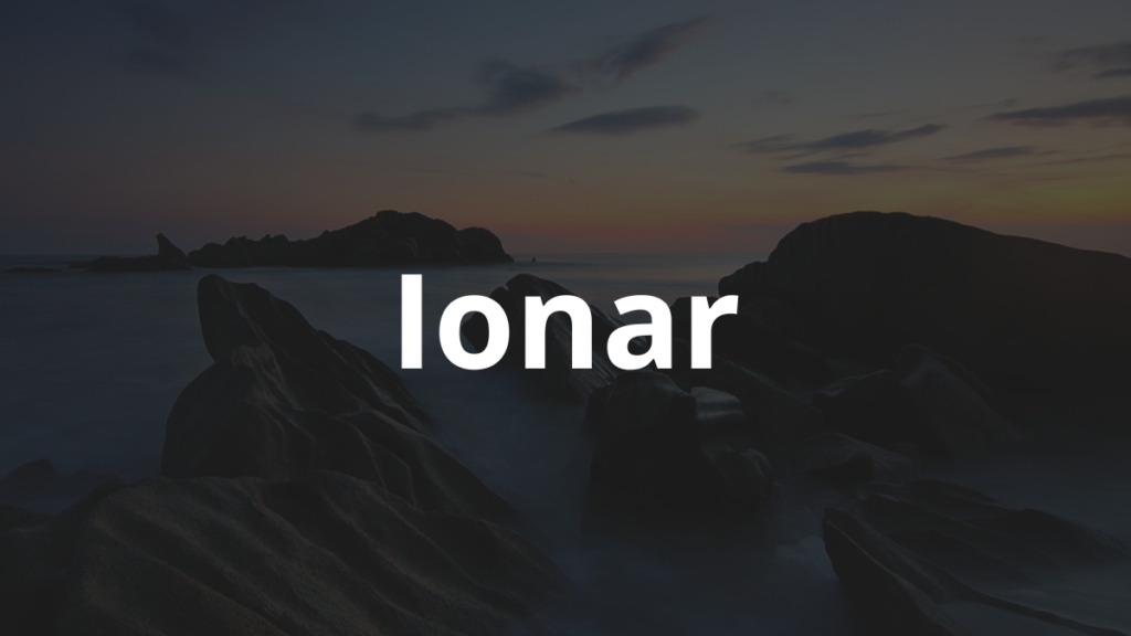 Significado do nome Ionar: História e origem! 1 Significado do nome Ionar