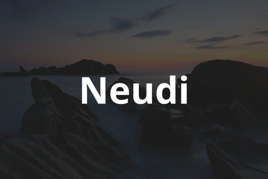 Significado do nome Neudi: História e origem! 12 Significado do nome Neudi