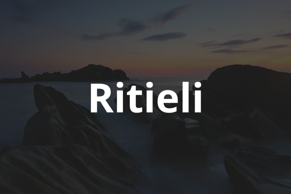 Significado do nome Ritieli