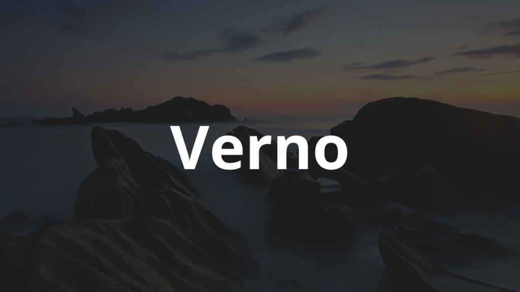 Significado do nome Verno