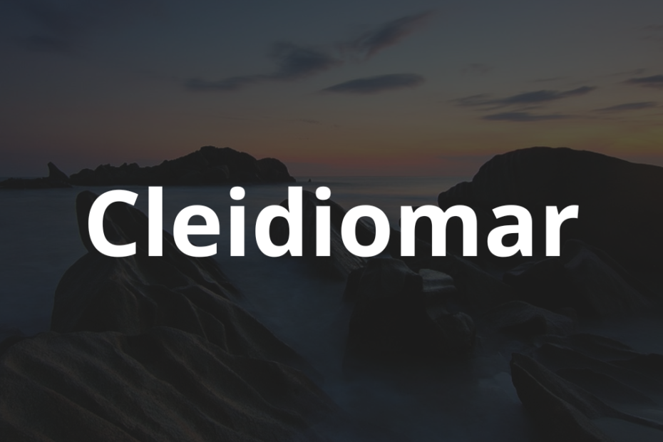 Significado do nome Cleidiomar