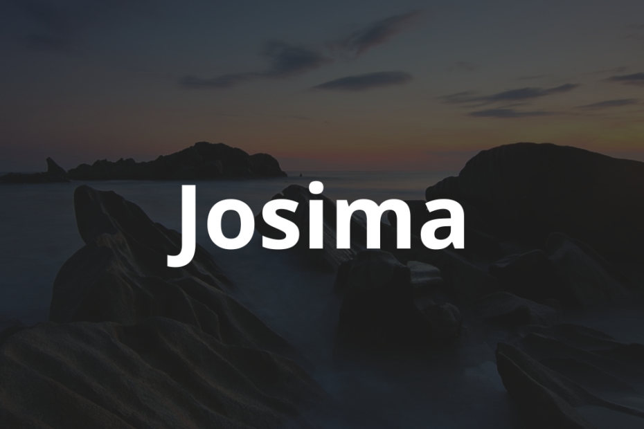 Significado do nome Josima