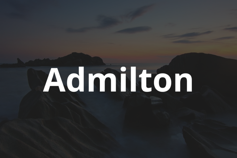 Significado do nome Admilton