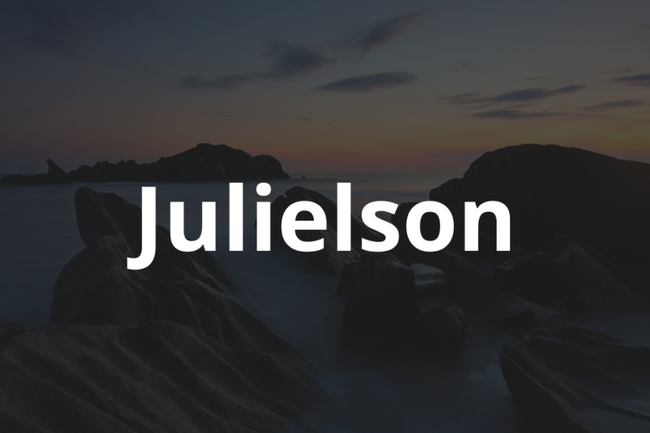 Significado do nome Julielson
