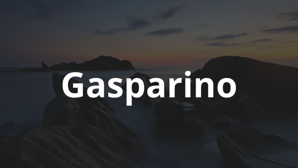 Significado do nome Gasparino