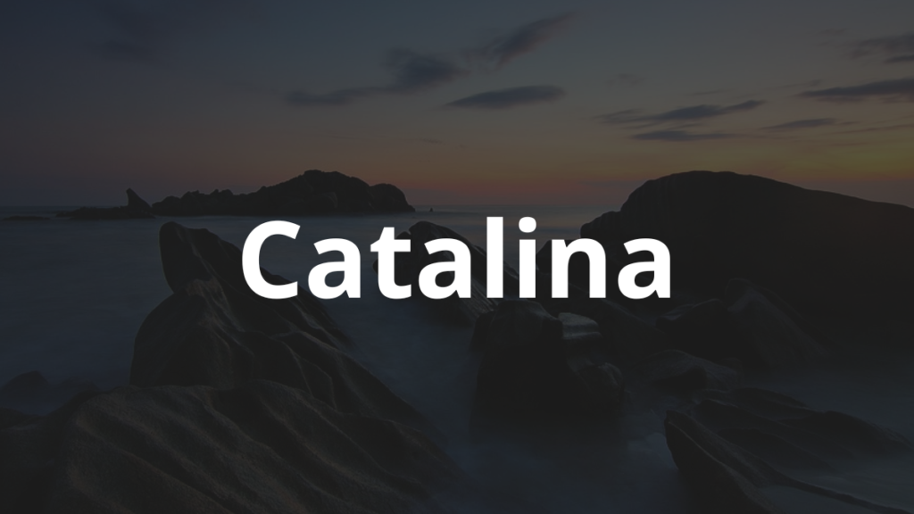 Significado do nome Catalina
