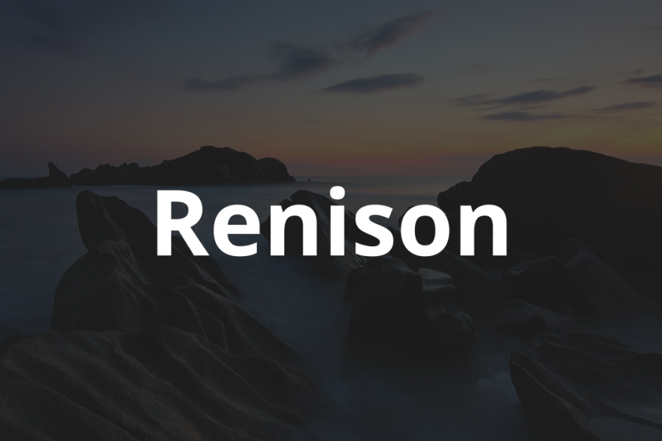 Significado do nome Renison: História e origem! 8 Significado do nome Renison