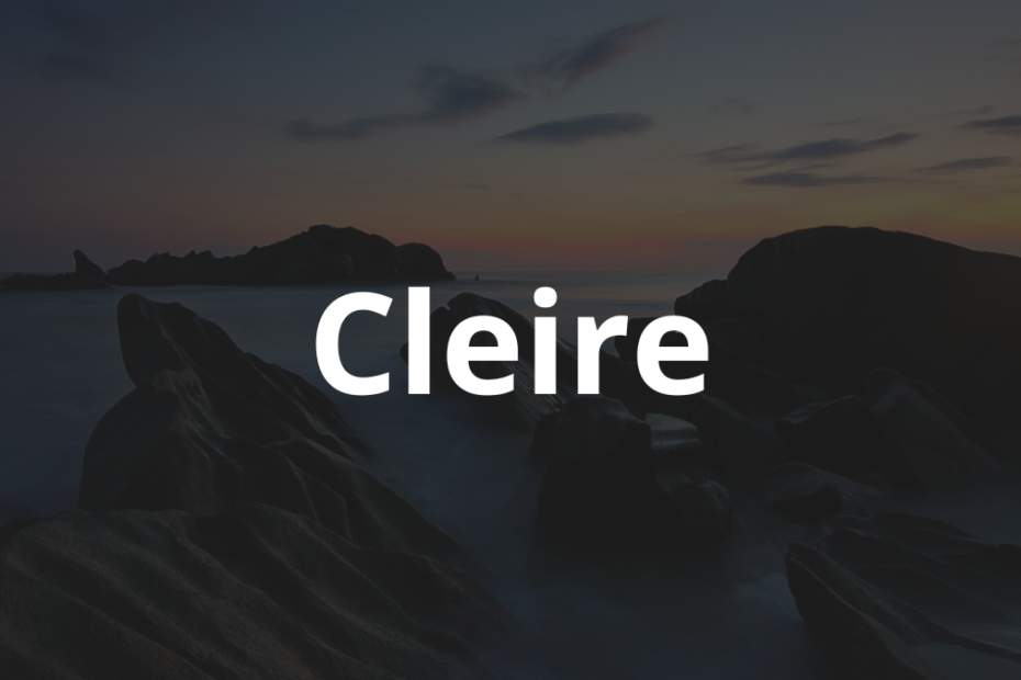 Significado do nome Cleire: História e origem! 10 Significado do Nome Cleire