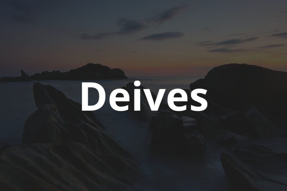 Significado do nome Deives: História e origem! 8 Significado do nome Deives