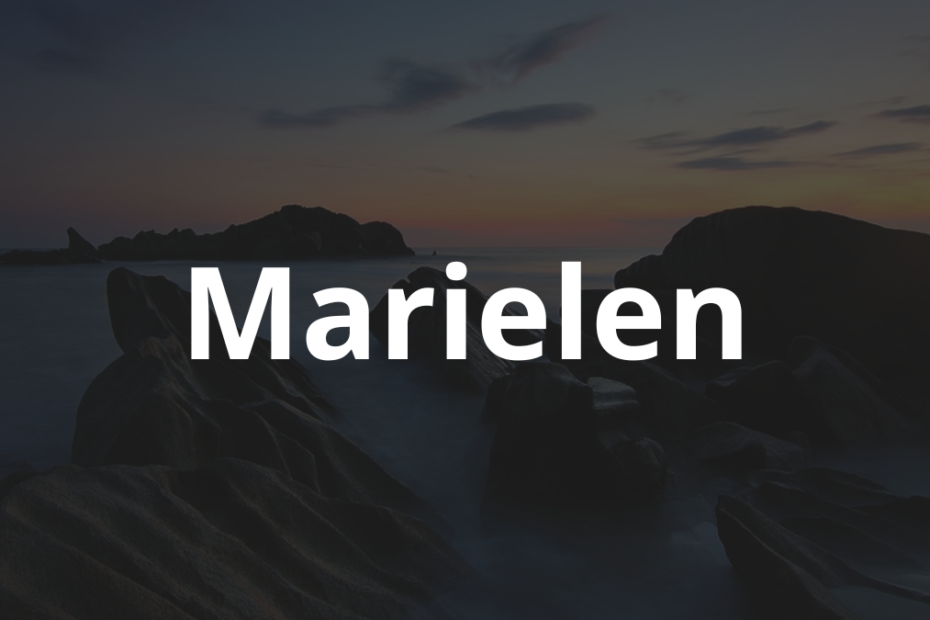 Significado do nome Marielen