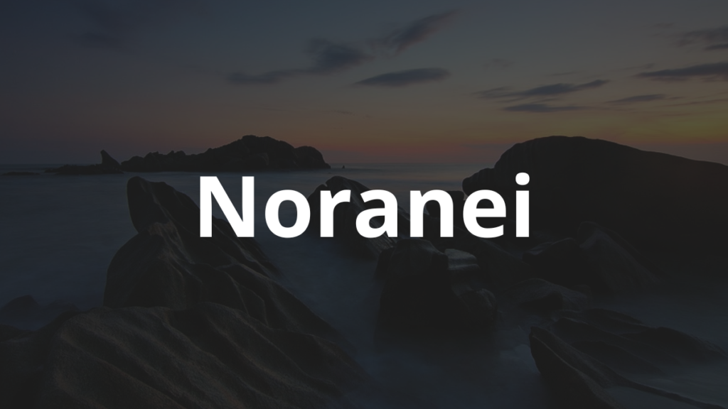 Significado do nome Noranei