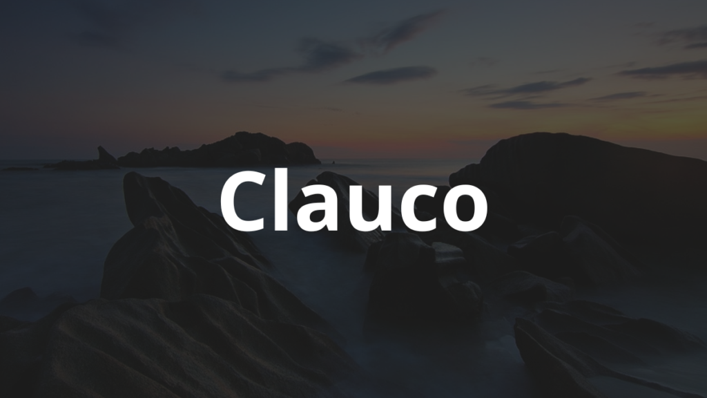 Significado do nome Clauco: História e origem! 1 Significado do Nome Clauco