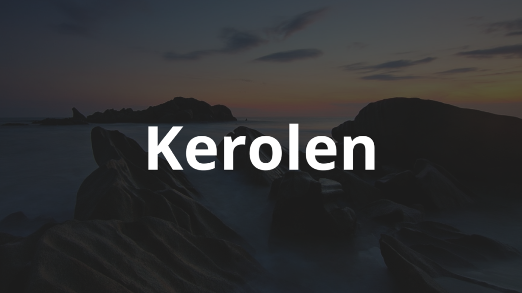Significado do Nome Kerolen