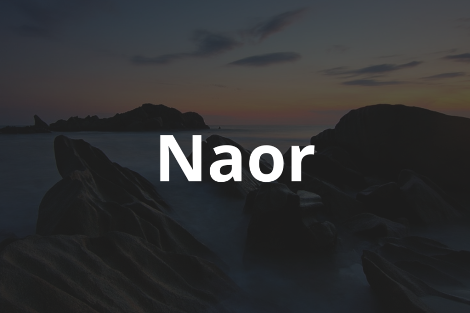 Significado do nome Naor: História e origem! 11 Significado do Nome Naor