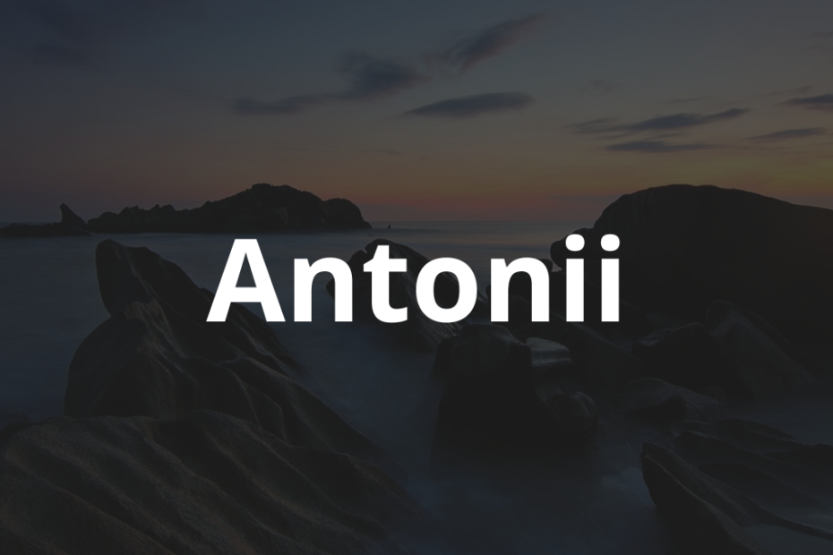 Significado do nome Antonii: História e origem! 11 Significado do Nome Antonii