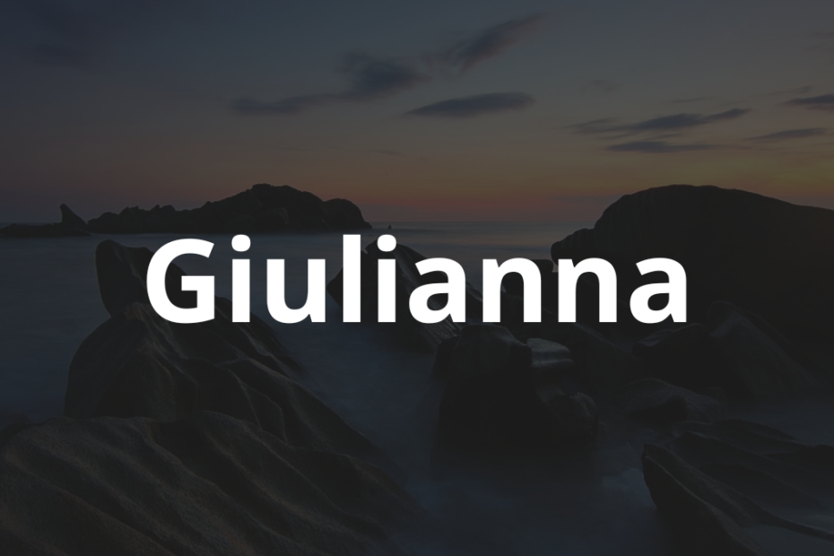 Significado do nome Giulianna: História e origem! 7 Significado do Nome Giulianna
