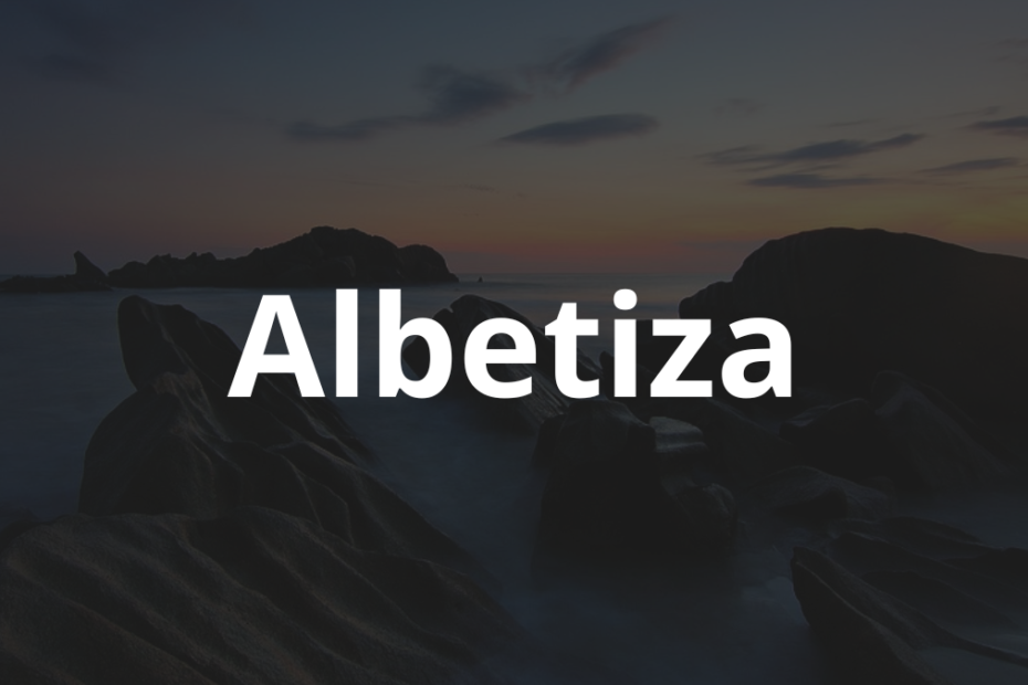 Significado do nome Albetiza