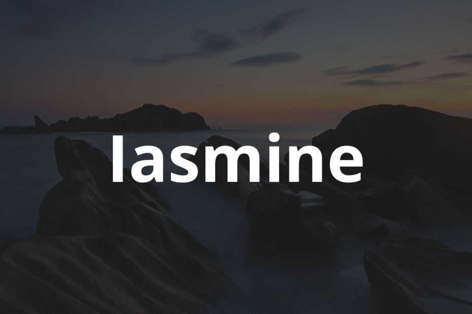 Significado do nome Iasmine