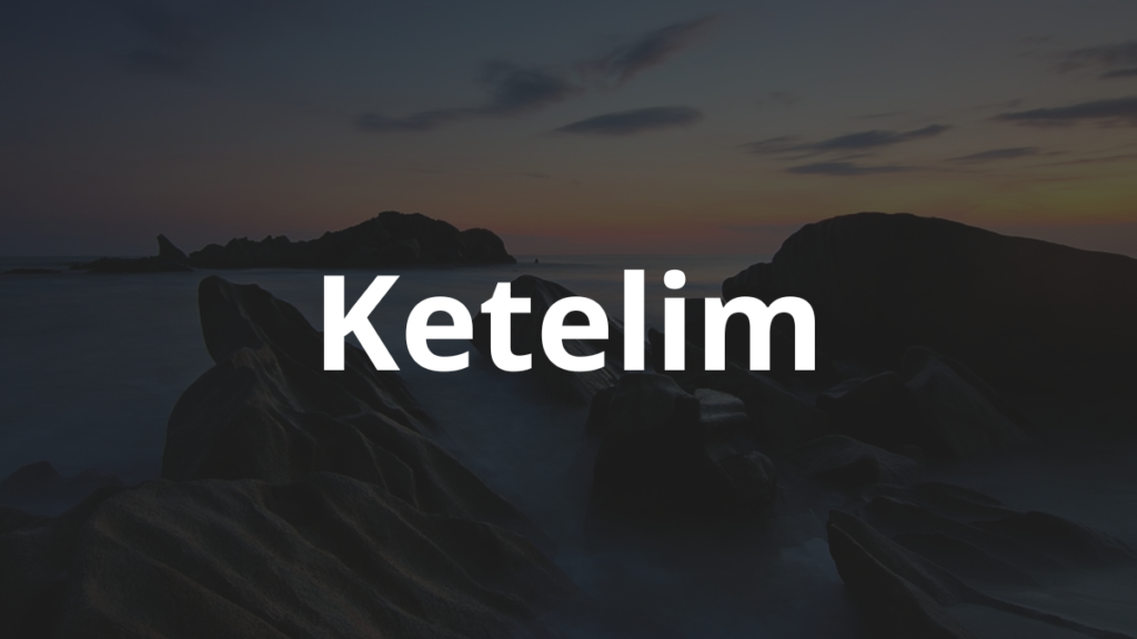 Significado do nome Ketelim: História e origem! 1 Significado do nome Ketelim