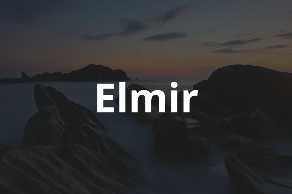 Significado do nome Elmir