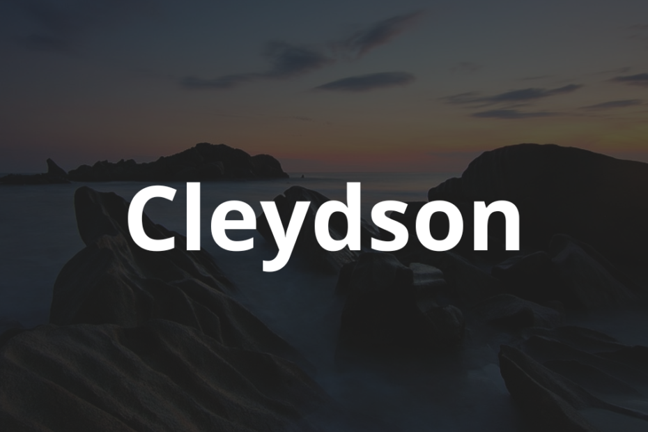 Significado do Nome Cleydson