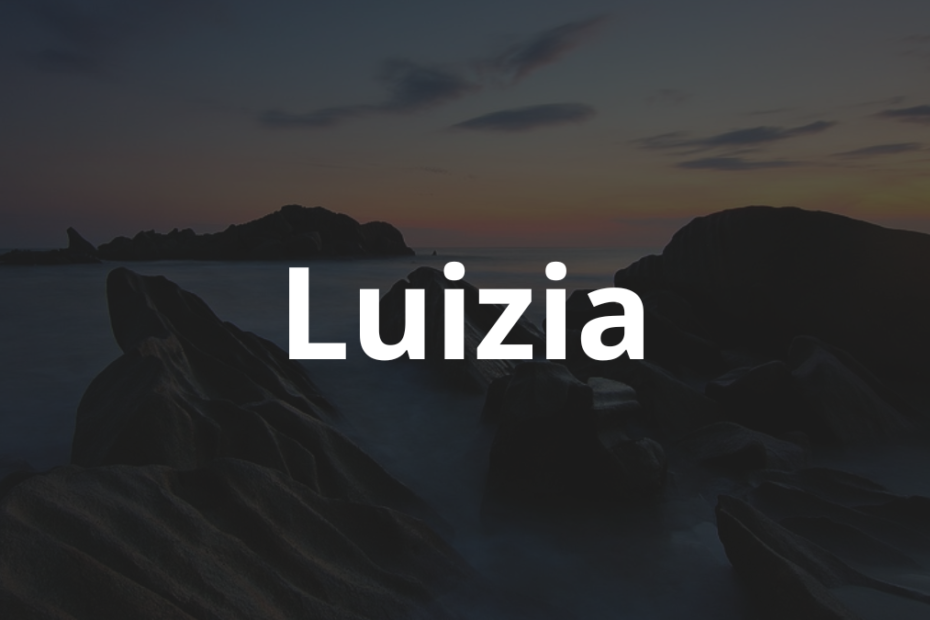 Significado do nome Luizia: História e origem! 3 Significado do Nome Luizia