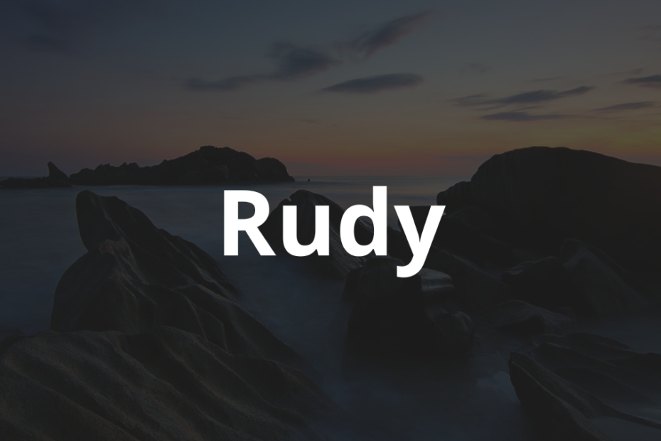 Significado do nome Rudy: História e origem! 10 Significado do Nome Rudy