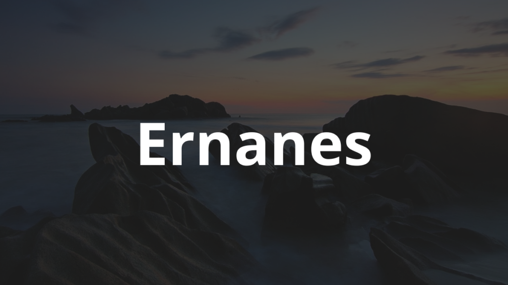 Significado do Nome Ernanes