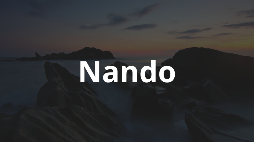 Significado do nome Nando