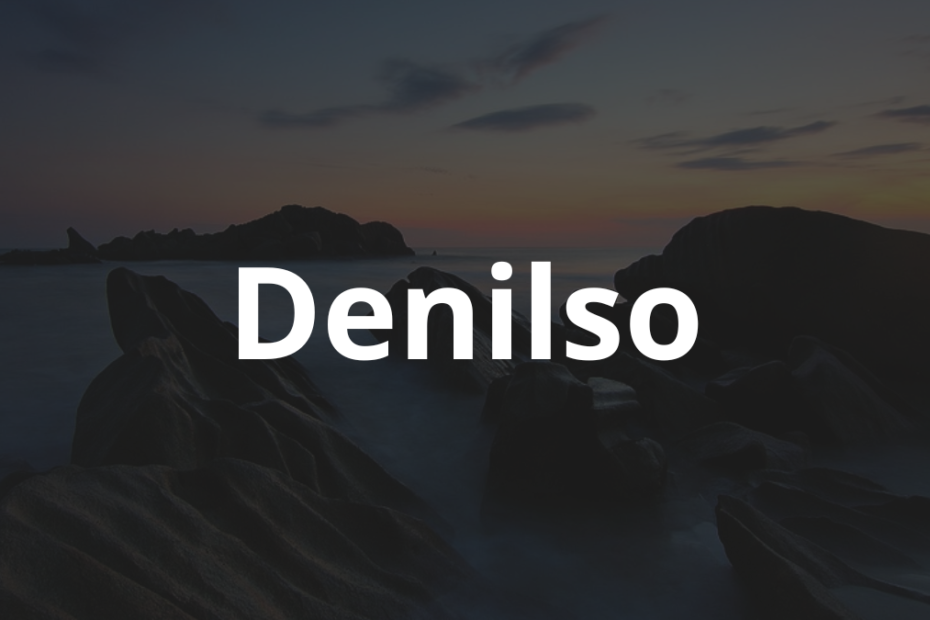 Significado do Nome Denilso