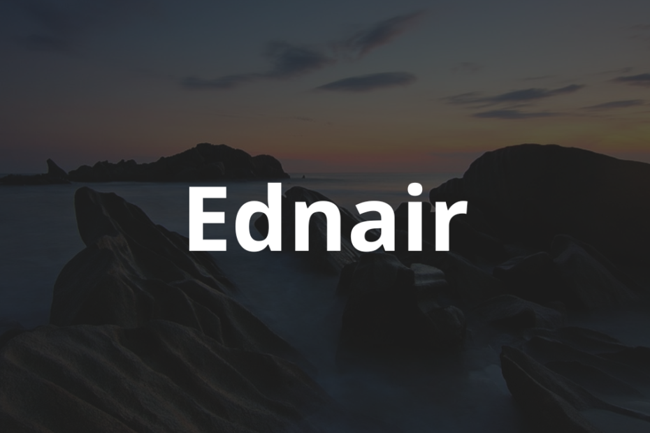 Significado do nome Ednair: História e origem! 4 Significado do nome Ednair
