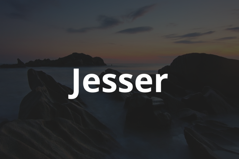 Significado do nome Jesser