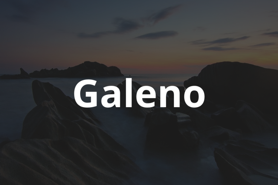 Significado do nome Galeno: História e origem! 7 Significado do nome Galeno