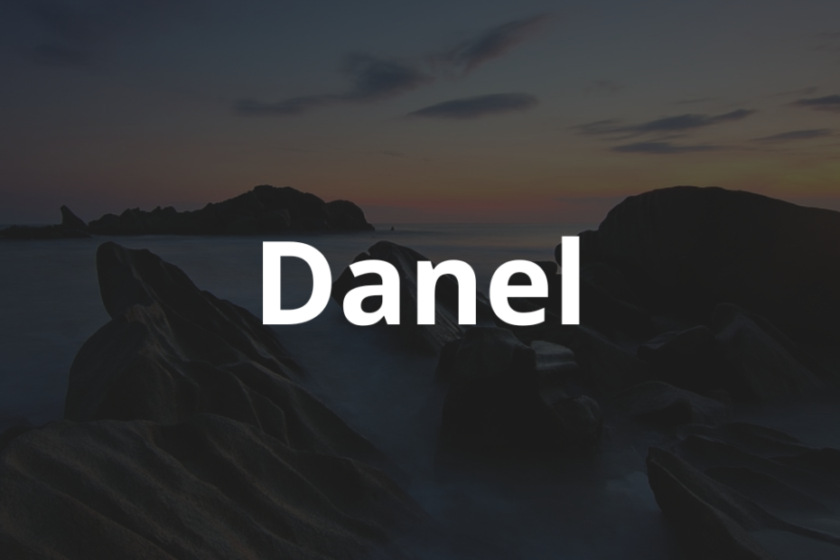 Significado do Nome Danel