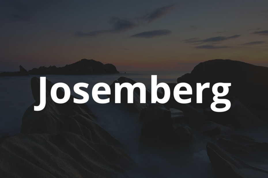 Significado do nome Josemberg: História e origem! 10 Significado do nome Josemberg