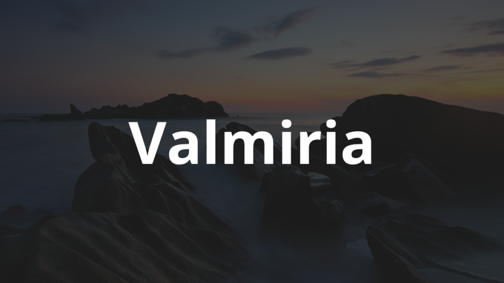 Significado do nome Valmiria