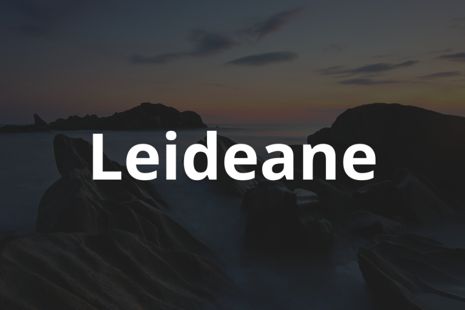 Significado do nome Leideane