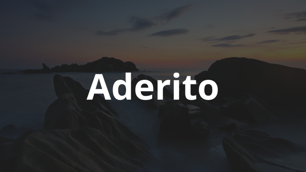 Significado do nome Aderito