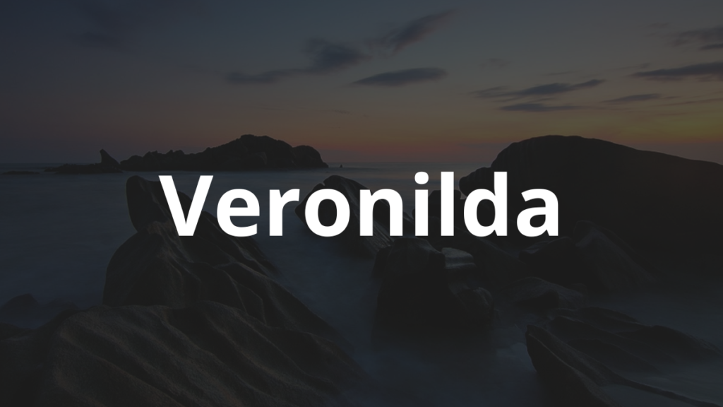 Significado do Nome Veronilda