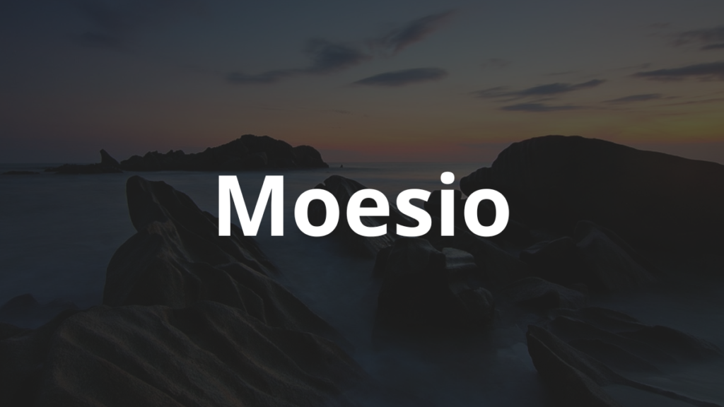 Significado do nome Moesio: História e origem! 1 Significado do Nome Moesio