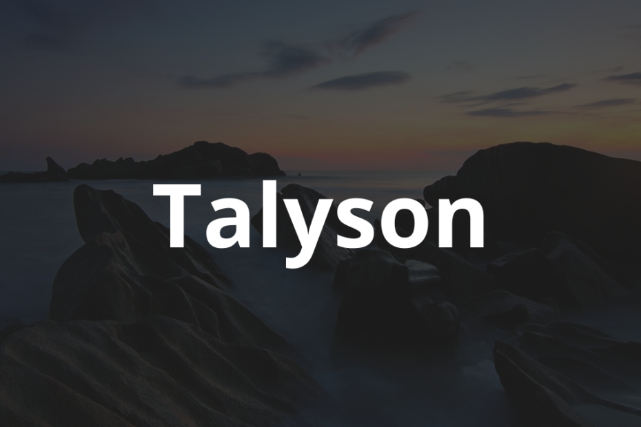Significado do nome Talyson