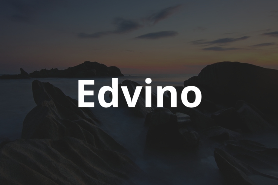 Significado do Nome Edvino