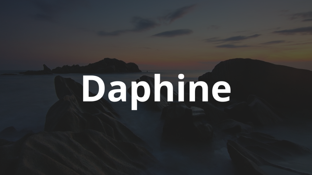 Significado do Nome Daphine