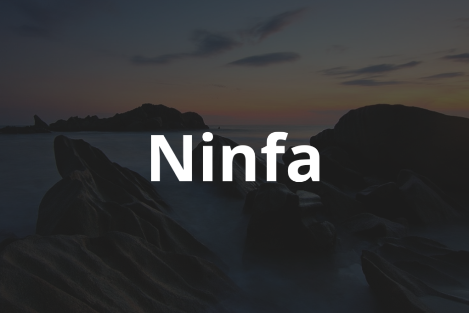 Significado do Nome Ninfa