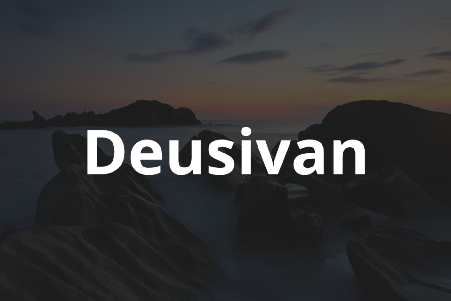 Significado do Nome Deusivan