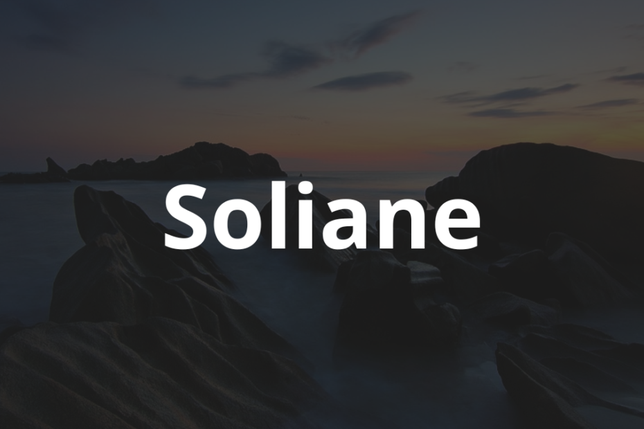 Significado do Nome Soliane