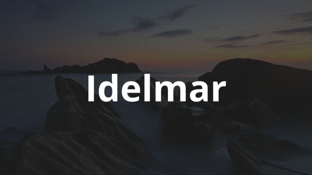 Significado do Nome Idelmar