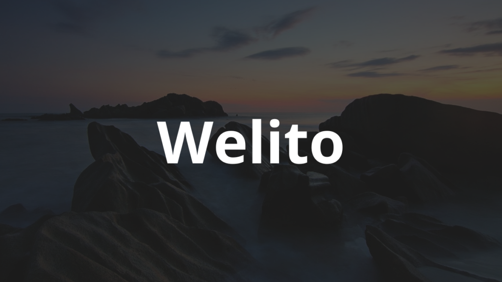 Significado do nome Welito: História e origem! 1 Significado do nome Welito